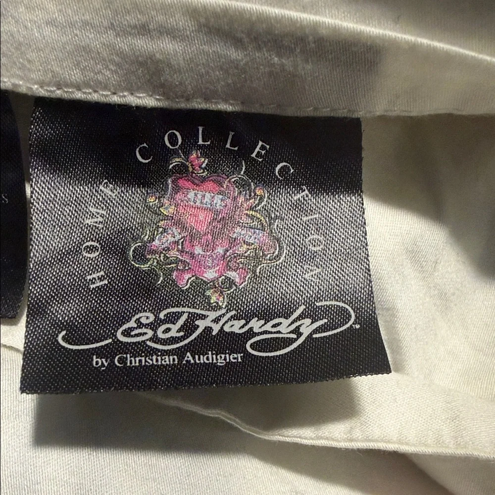 Ed Hardy Orange Fish Design king size pillow sham